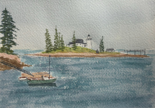"Pumpkin Island Light" by David Crowell