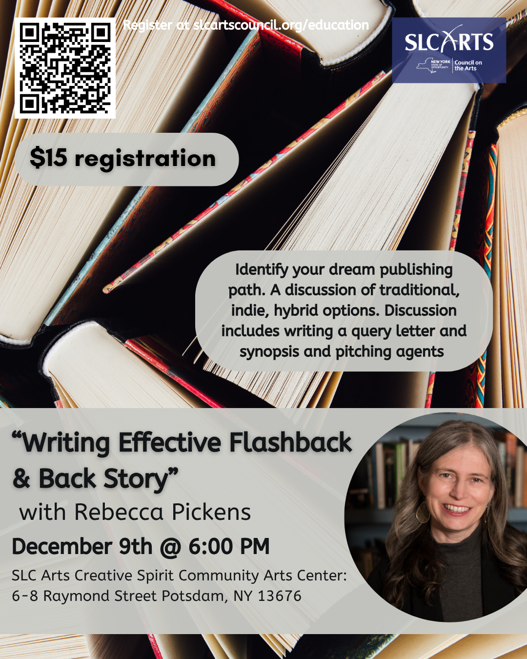 Writing Effective Flashbacks and Backstory with Rebecca Pickens