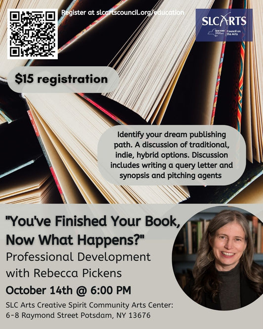 "You've Finished Your Book, Now What Happens?" Professional Development with Rebecca Pickens