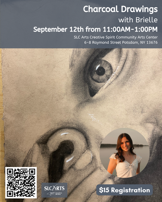 Charcoal Drawings with Brielle